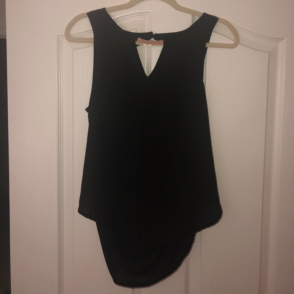 Flowy black shirt
